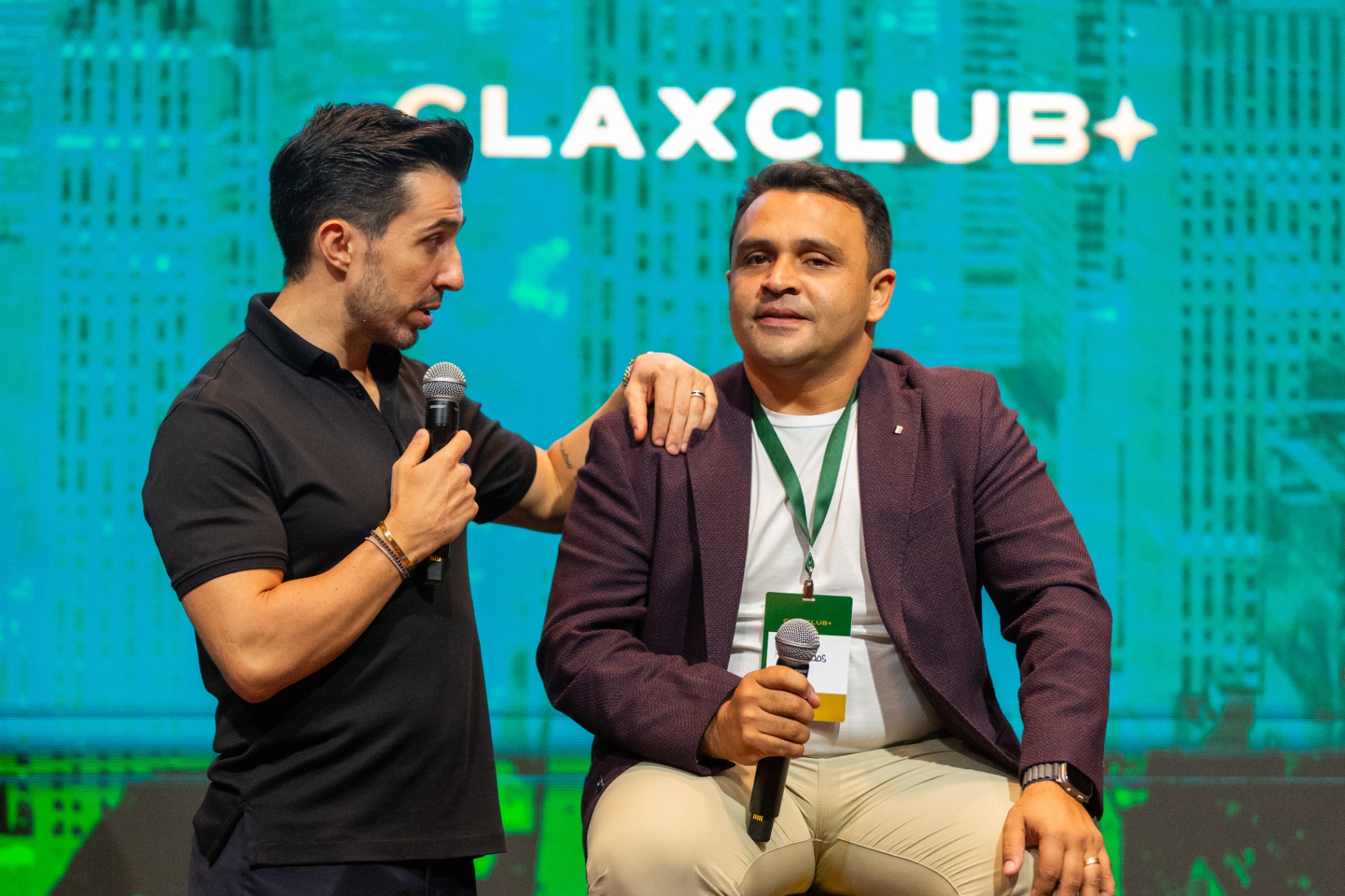 Álvaro e Rodolpho dos Anjos juntos